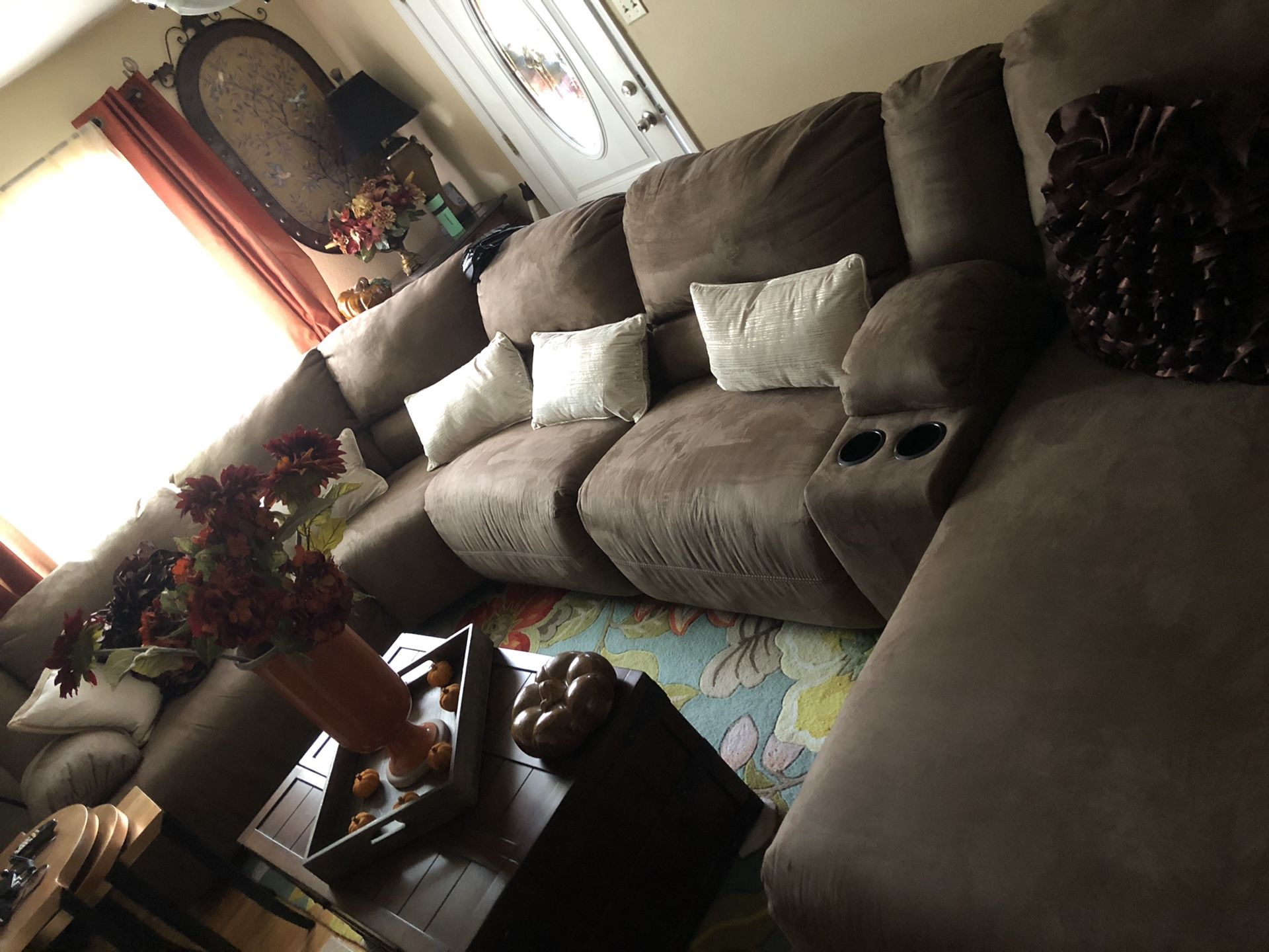 Dresser, chair, big sectional