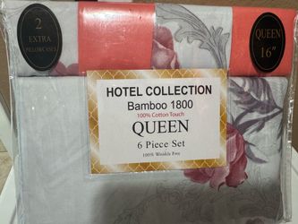 Brand new Queen size 6pcs bed sheets set