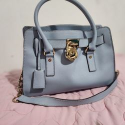 Michael Kors Dusty Blu Hand Bag 