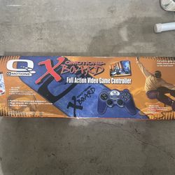 Qmotions X Board With SSX3 Snow Board Game Ps2
