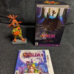 The Legend of Zelda: Majora's Mask 3DS Limited Edition CIB w/ Skull Kid Figurine