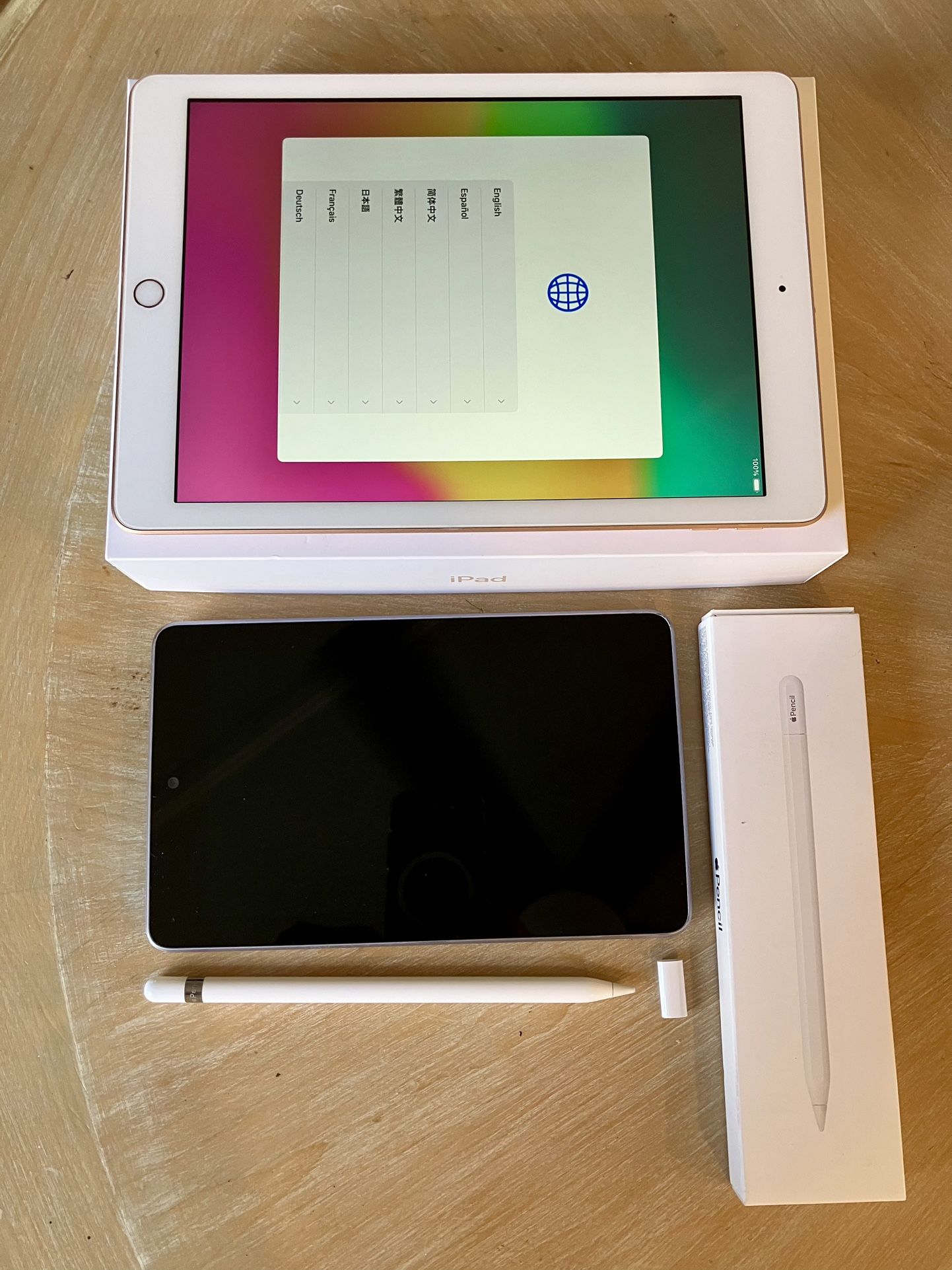 iPad 6 + Apple Pencil ( Plus Bonus Tablet)
