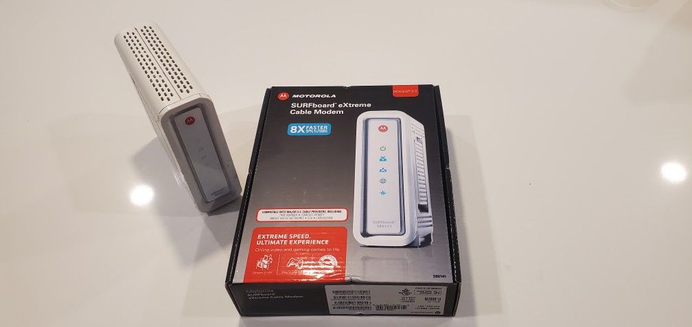 Motorola (ARRIS) SURFboard SB6141 DOCSIS 3.0 Cable Modem Only.