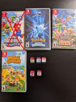 Nintendo Switch Games (Check Description)