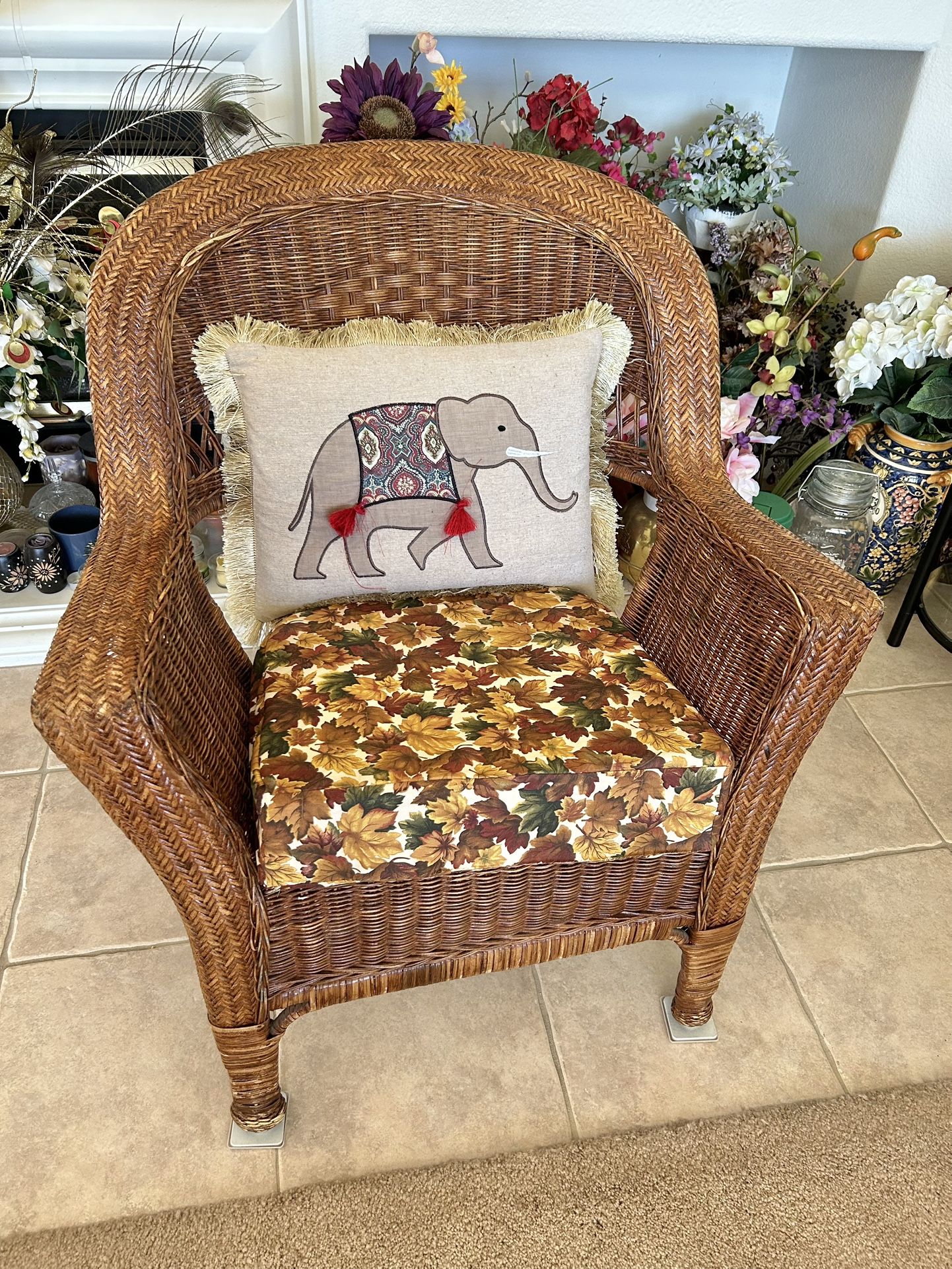 Wicked Chair With Cushions.