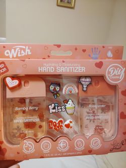 Wish Hand Sanitizer Set with DIY Charms