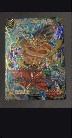 Height of Mastery Son Goku Ultra Instinct (SPR) - Colossal Warfare (DBS-B04)  Dragon Ball Card