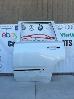 Chevy Chevrolet Tahoe (2015 2016 2017 2018 2019 2020) Rear door shell left driver side LH used