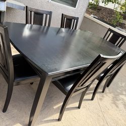 6 person dining table