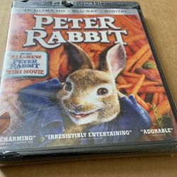 4k bluray peter rabbit blu ray brand new 