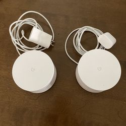 2-Pack Google Wifi  Mesh AC1200 Whole Home Coverage.