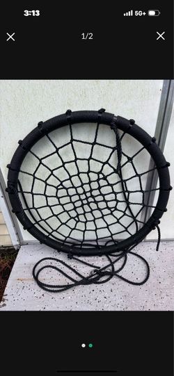 36"spiderweb rope swing