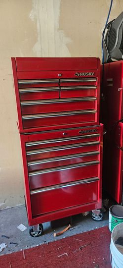 Husky  Red Tool Chest Combo