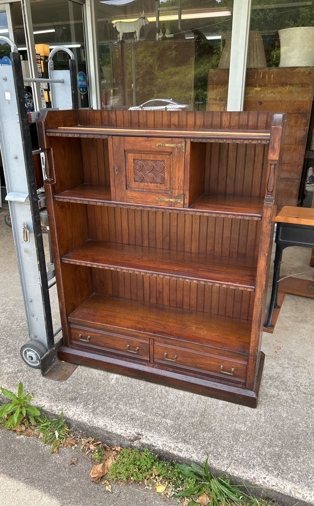 Mahogany Bookcase