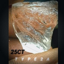 25ct Raw TYPE2A DIAMOND /d color!