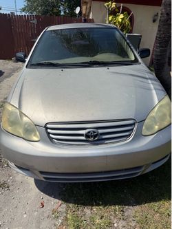 Only for parts Toyota Corolla 203
