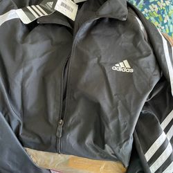 Adidas Men’s Jacket Retail $55. Sz L NWT