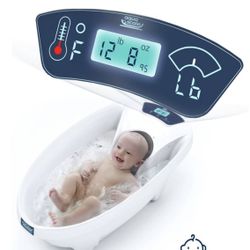 Baby Patent Aqua Scale 3-in-1 Digital Scale Water Thermometer and Infant Tub