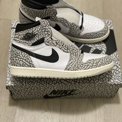Jordan 1 High OG 'White Cement'
