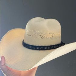 MoksMan Hats Bangora Straw Cowboy Hat