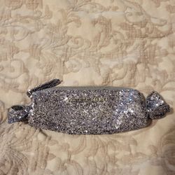 VS Glitter Silver Clutch 