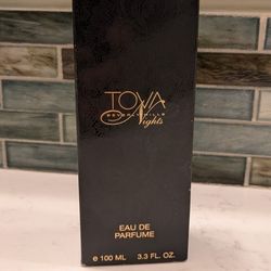  NEW unused with box Tova Nights Beverly Hills eau de parfum spray 3.3 Ounces. An elegant fragrance with wonderfully spicy undertones