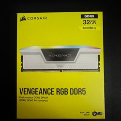 Corsair Vengeance RGB DDR5 32 GB 6000MHz