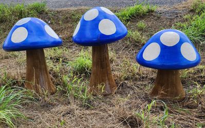 Clay Decoration Mashroom 