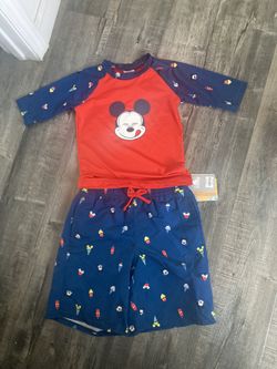Mickey Boys Swimming Outfit