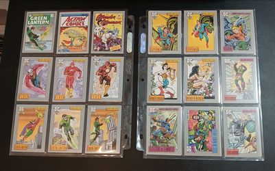 $20 for all the 1991 DC Comic cards together.  Cards are in great condition