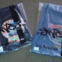 2 Piece JNCO Bundle (NWT) new with tags. 1st pair womens 32 x 30, 2nd pair mens 42 x 30.