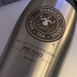 Starbucks Pike Place Market Concord Stainless Tumbler 16oz *RARE*
