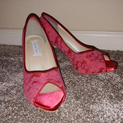 Women's Catalina Red Platform 8.5 M

