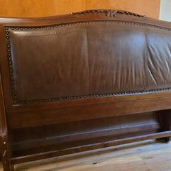 King size Wood Bed frame 