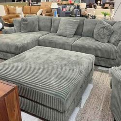 Lindyn 3 Piece Sectional With Chaise ⭐$39 Down Payment with Financing ⭐ 90 Days same as cash