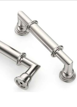 Asidrama 10pk-3", 20pk 7.5" Brushed Satin Nickel Kitchen Cabinet Handles/pulls
