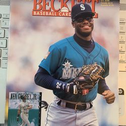 1995 Beckett July Ken Griffey Jr. Ozzie Smith Baseball Magazine Issue #124
