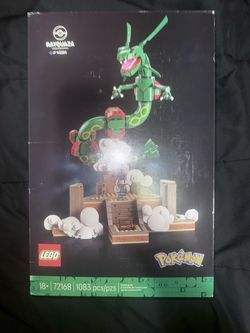 LEGO Pokémon Rayquaza 72168 – 1,083 Pieces – Brand New