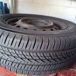 16 Inch Yokohama Tire With Metal Rim