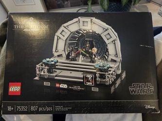 Star Wars Lego EMPERORS THRONE ROOM BOX