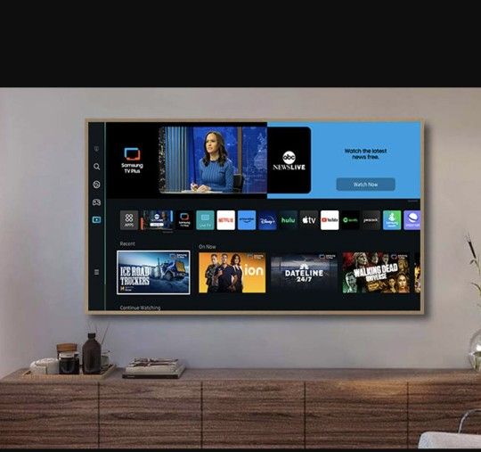 50-inch SAMSUNG QLED The Frame 4K Smart TV UHD HDR (2024 Model)