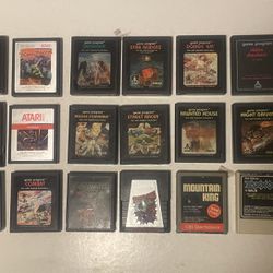 Atari 2600 Game Lot of 22 Games