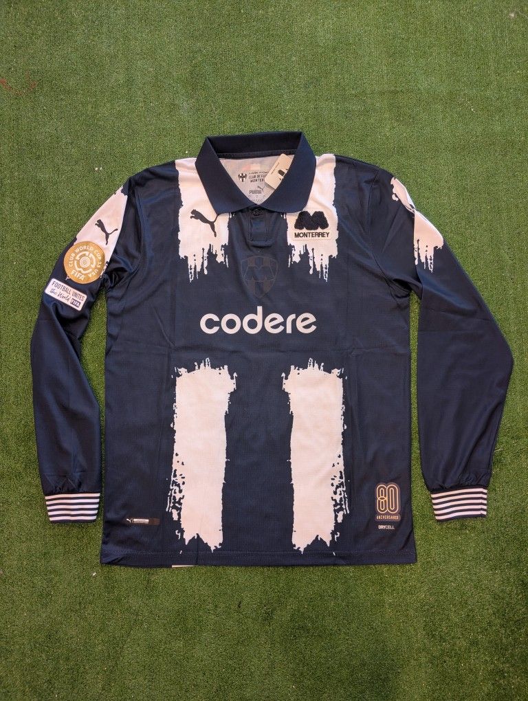 Monterrey Jersey 2025 Sergio Ramos Jersey Club World Cup Rayados Jersey Long Sleeve