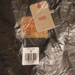 Levi's hoodie trucker jacket