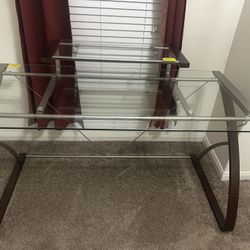 Glass Computer Desk