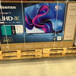 75” Hisense Smart 4k Led Uhd Tv 