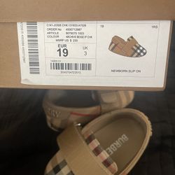Burberry Baby Shoe