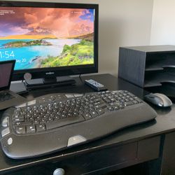 World Market Home Office Desk Bookcase Chair File Printer Stand