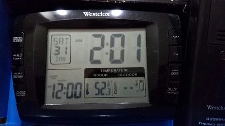 Westclox Wireless Weather Station