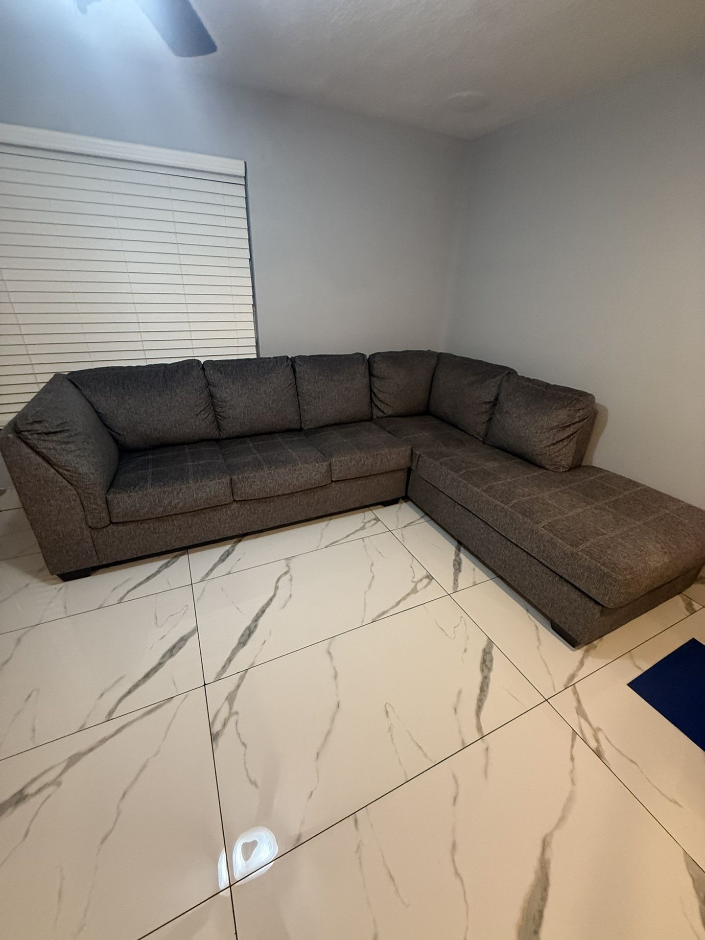 Grey L Shaped Couch